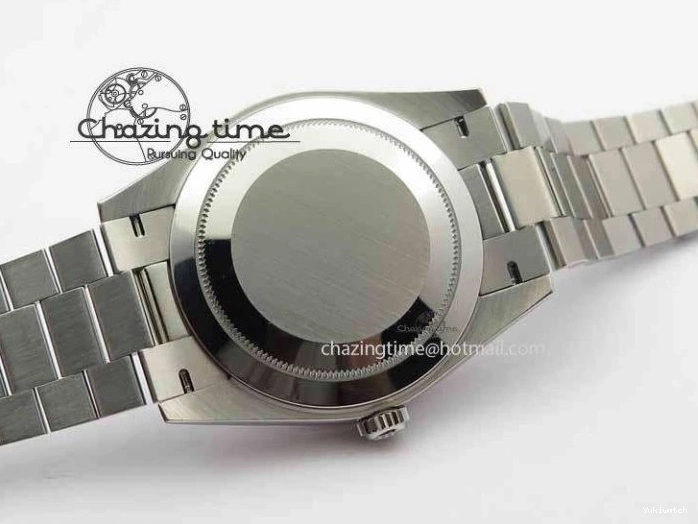 Bracelet 40mm SS ETA2836 On Diamond Silver Bezel Edition BP Dial Maker Day SS Best Date 0522